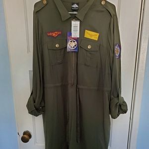 Captain Marvel Torrid Dress NWT